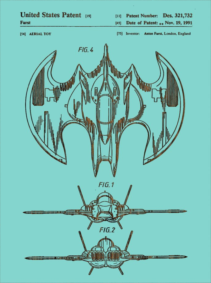 Batwing - Patent on Wood