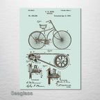 Bicycle - Patent on Wood