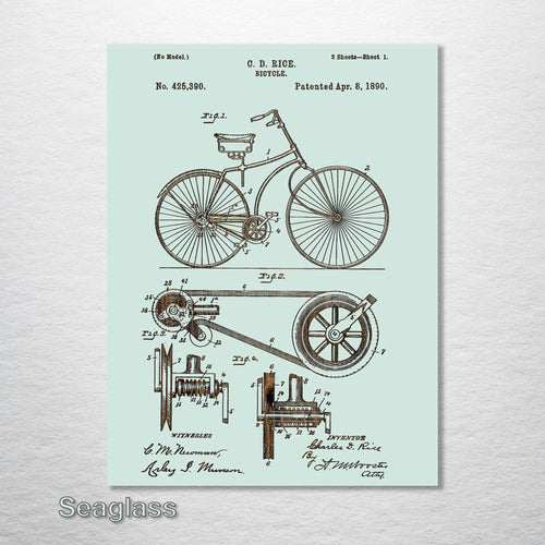 Bicycle - Patent on Wood