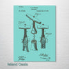 Corkscrew 1883 - Patent on Wood
