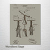 Corkscrew 1883 - Patent on Wood