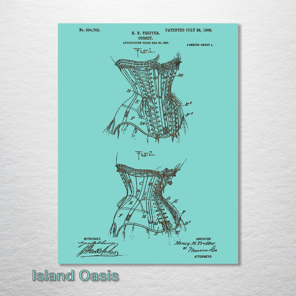 Corset - Patent on Wood