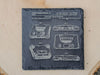 Nintendo Patent Coasters -Slate
