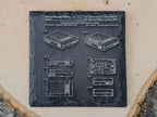 Nintendo Patent Coasters | 6pc Slate Set
