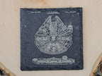 Star Wars Patent Coasters | 6pc Slate Set