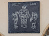 Star Wars Patent Coasters - Slate