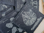 Star Wars Patent Coasters | 6pc Slate Set