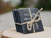 American Handgun Patent Coasters - Slate