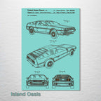 Delorean Patent on Wood