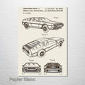 Delorean Patent on Wood
