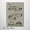 Delorean Patent on Wood