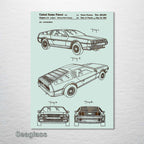 Delorean Patent on Wood