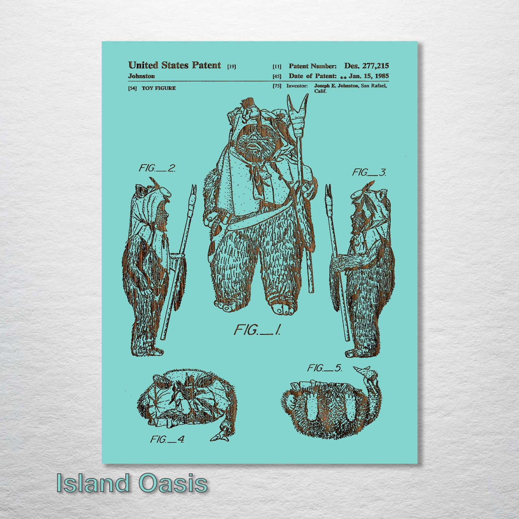 Ewok - Patent on Wood