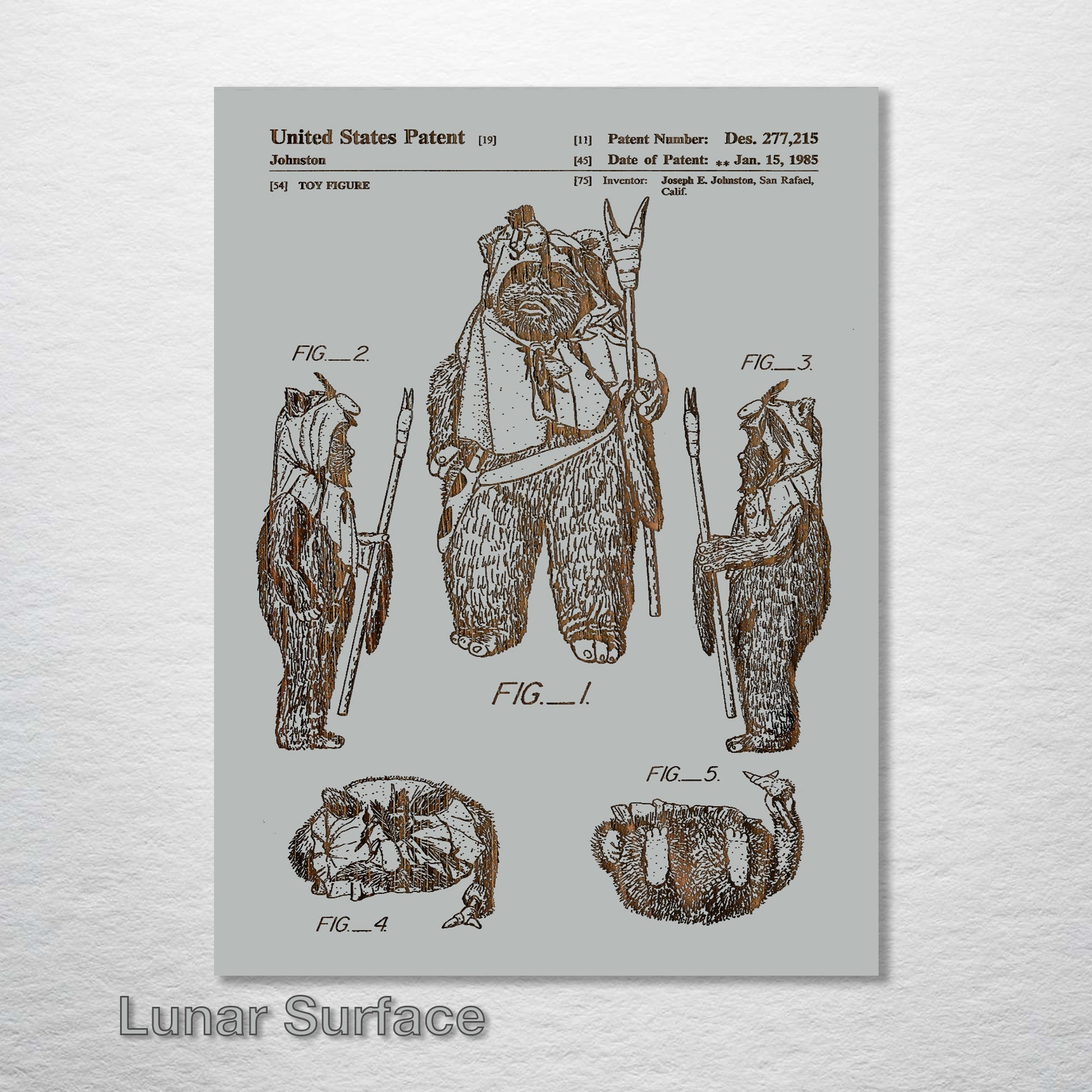 Ewok - Patent on Wood