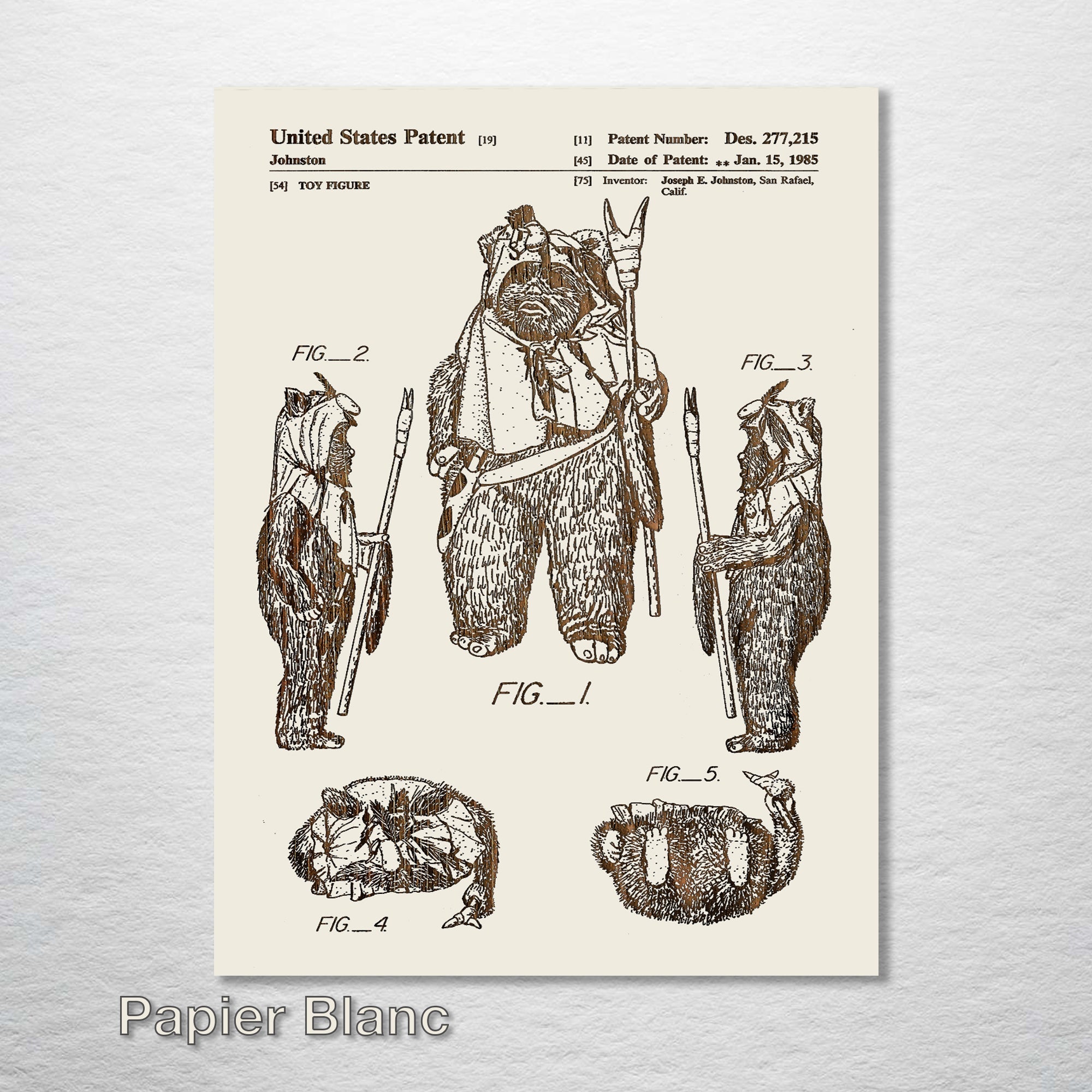 Ewok - Patent on Wood