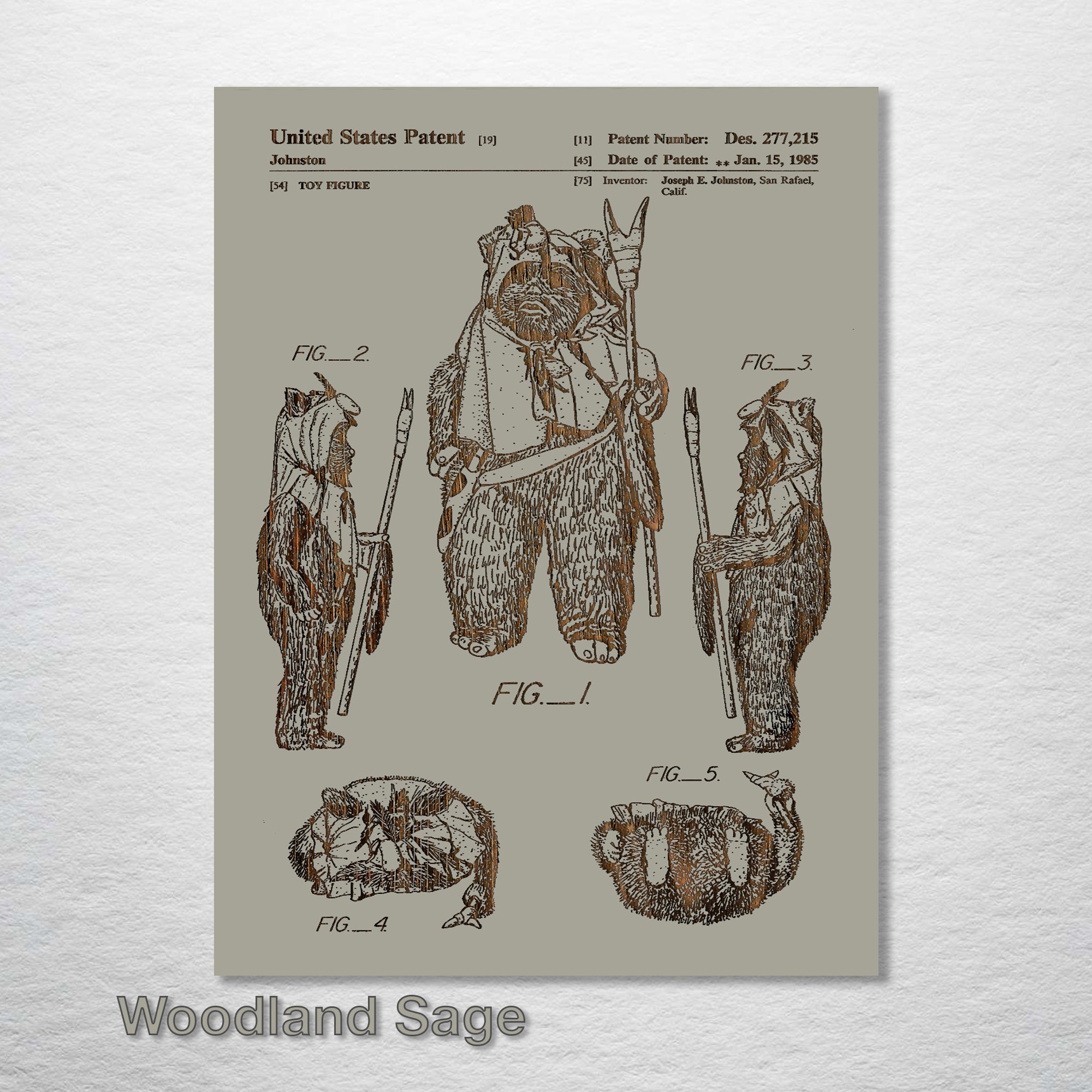 Ewok - Patent on Wood