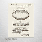 Football - Patent on Wood