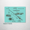 Fishing Tackle - Patent on Wood