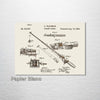 Fishing Tackle - Patent on Wood