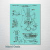 Fender Bass Guitar - Patent on Wood