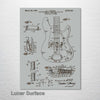 Fender Bass Guitar - Patent on Wood