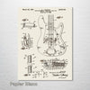 Fender Bass Guitar - Patent on Wood