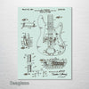 Fender Bass Guitar - Patent on Wood