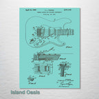 Fender Stratocaster Patent on Wood