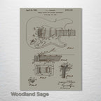 Fender Stratocaster Patent on Wood