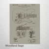 Fender Stratocaster Patent on Wood