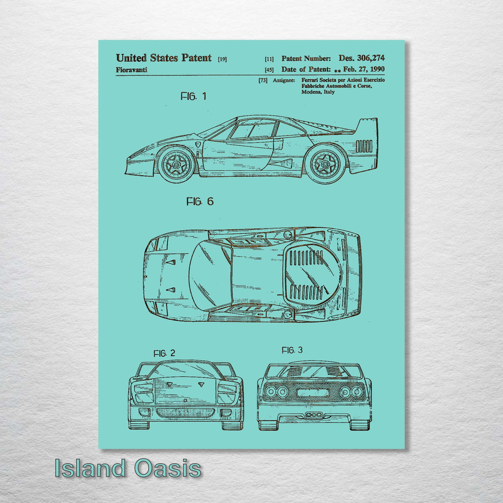 Ferrari - Patent on Wood