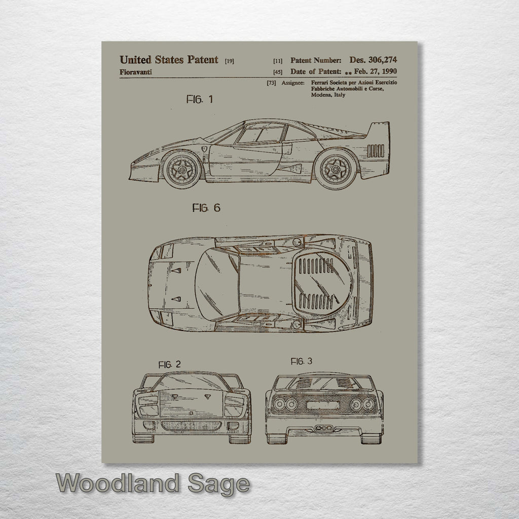 Ferrari - Patent on Wood