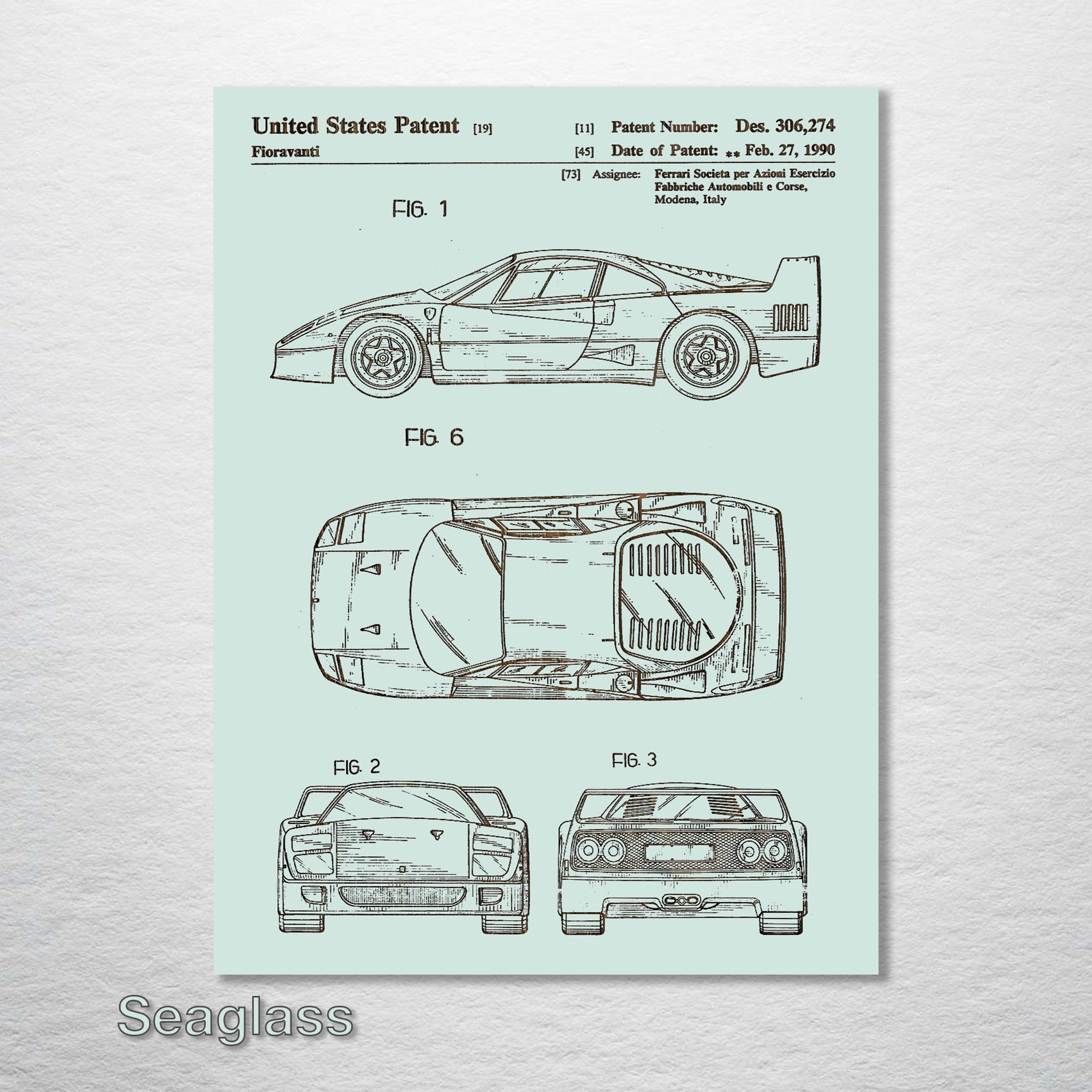 Ferrari - Patent on Wood