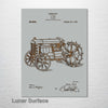 Henry Ford Tractor - Patent on Wood