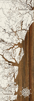 Charleston to Savannah Panoramic Coastline