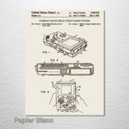 Nintendo Gameboy - Patent on Wood