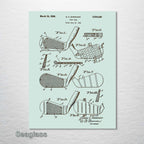 Golf Club - Patent on Wood