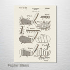 Golf Club - Patent on Wood