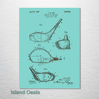Golf Driver - Patent on Wood