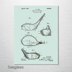 Golf Driver - Patent on Wood