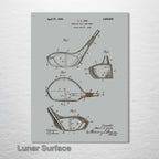 Golf Driver - Patent on Wood