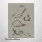Golf Driver - Patent on Wood
