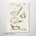 Golf Driver - Patent on Wood
