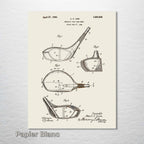 Golf Driver - Patent on Wood