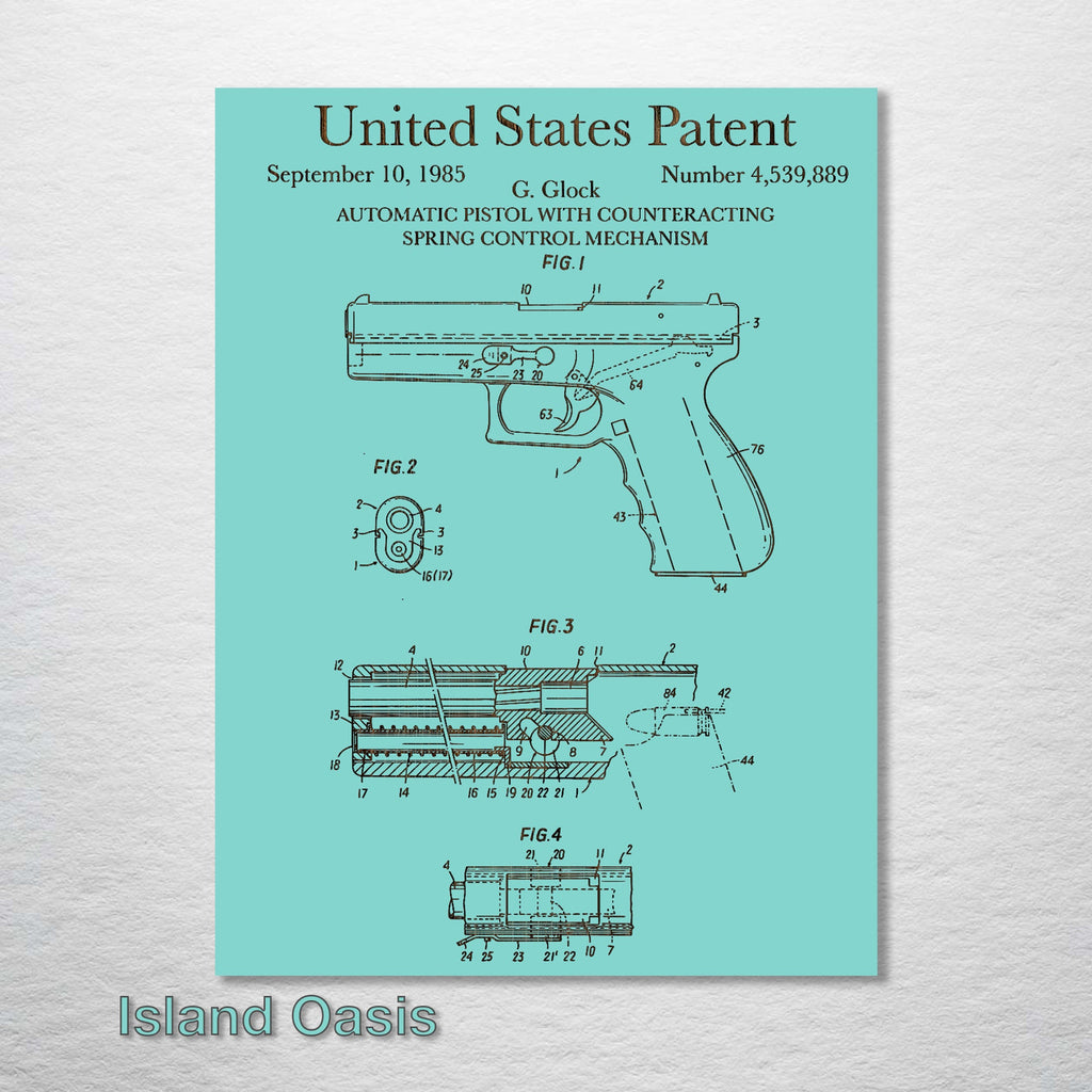 Glock - Patent on Wood