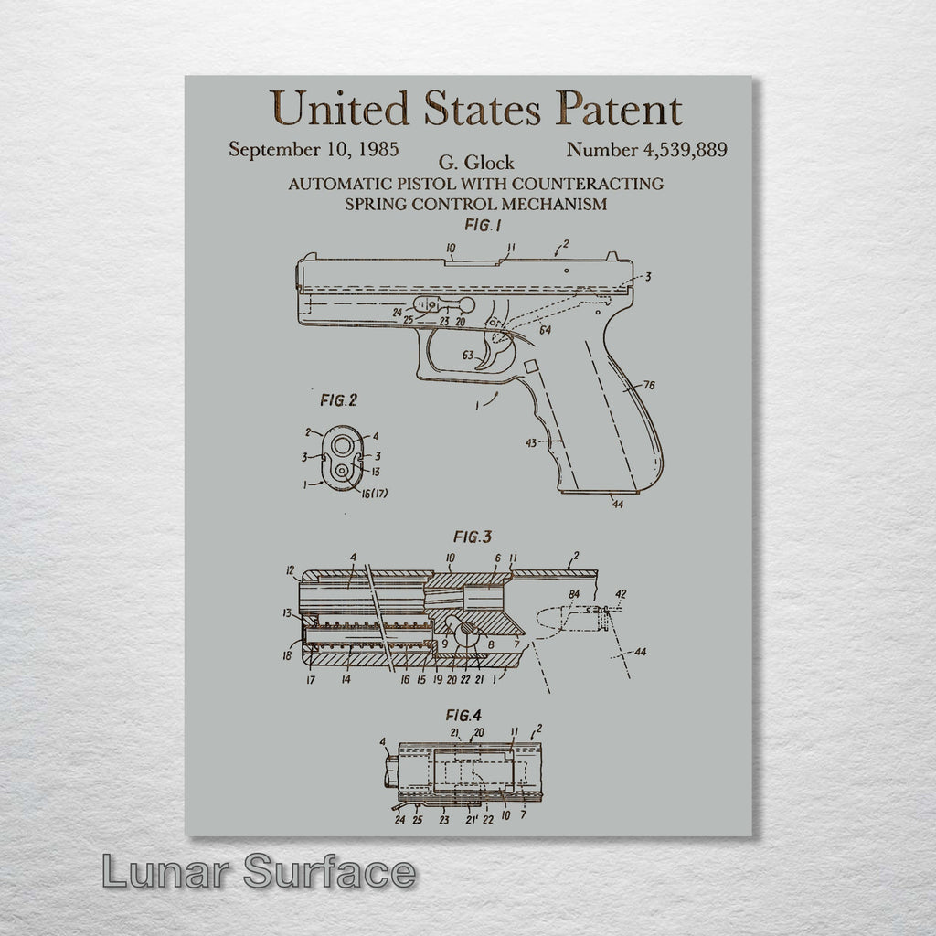Glock - Patent on Wood