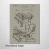Grand Piano - Patent on Wood