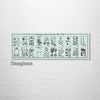 Collage- Historical Sports Patents on Wood