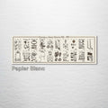 Collage- Historical Sports Patents on Wood