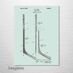 Hockey Stick - Patent on Wood